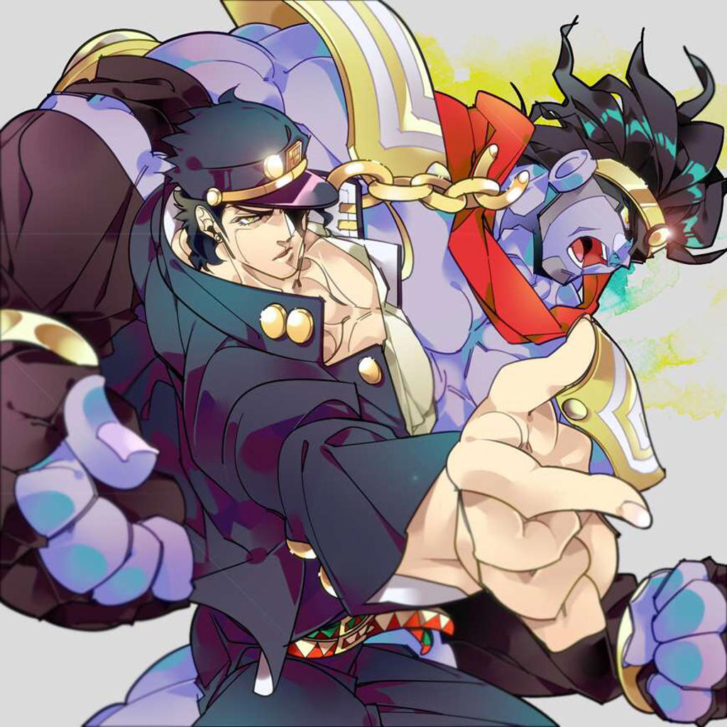 空条承太郎 白金之星 jojo 三部