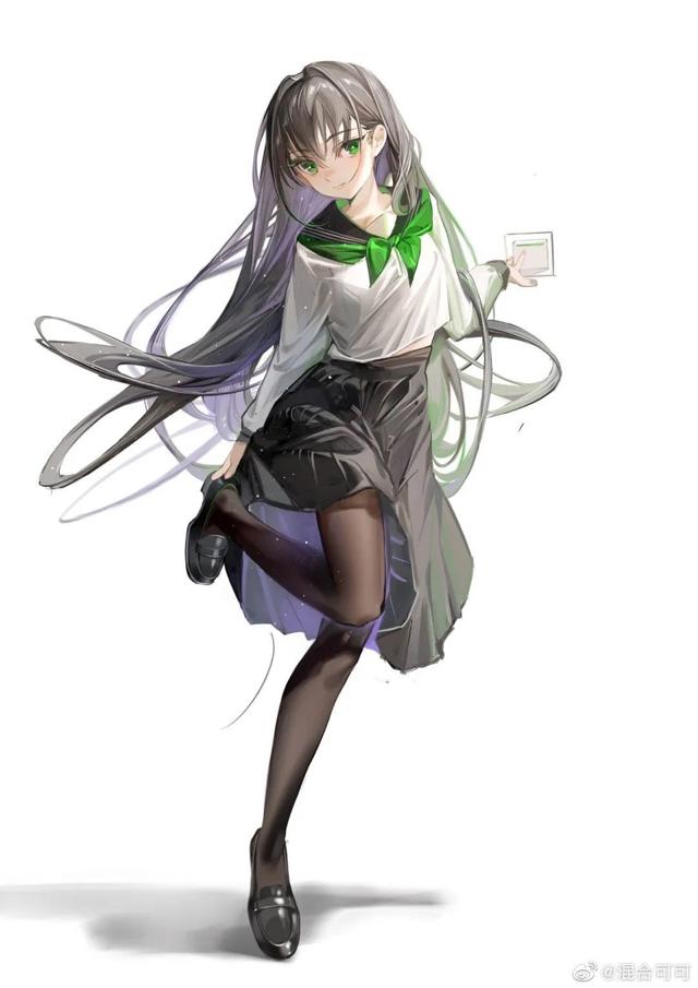 一位喜欢vocaloid的神仙画师!画miku的插图