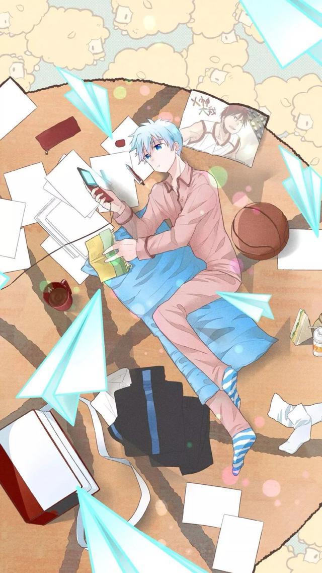 动漫壁纸头像赏析:黑子的篮球