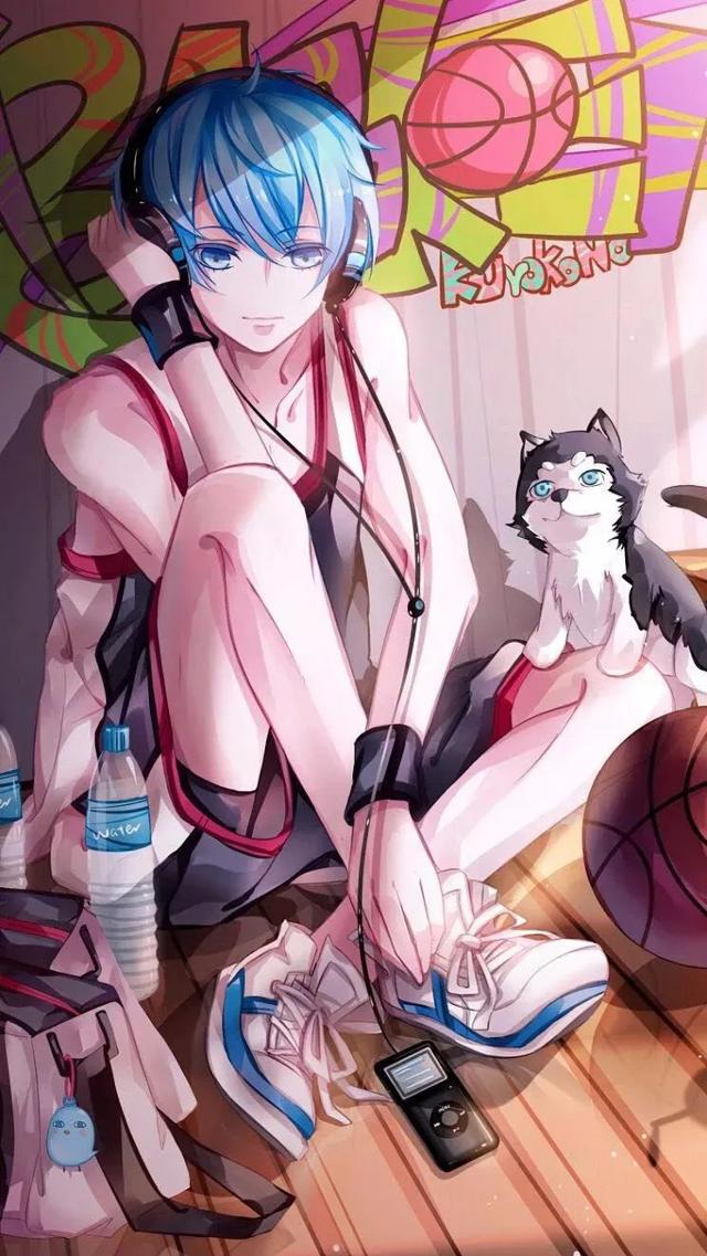 动漫壁纸头像赏析:黑子的篮球