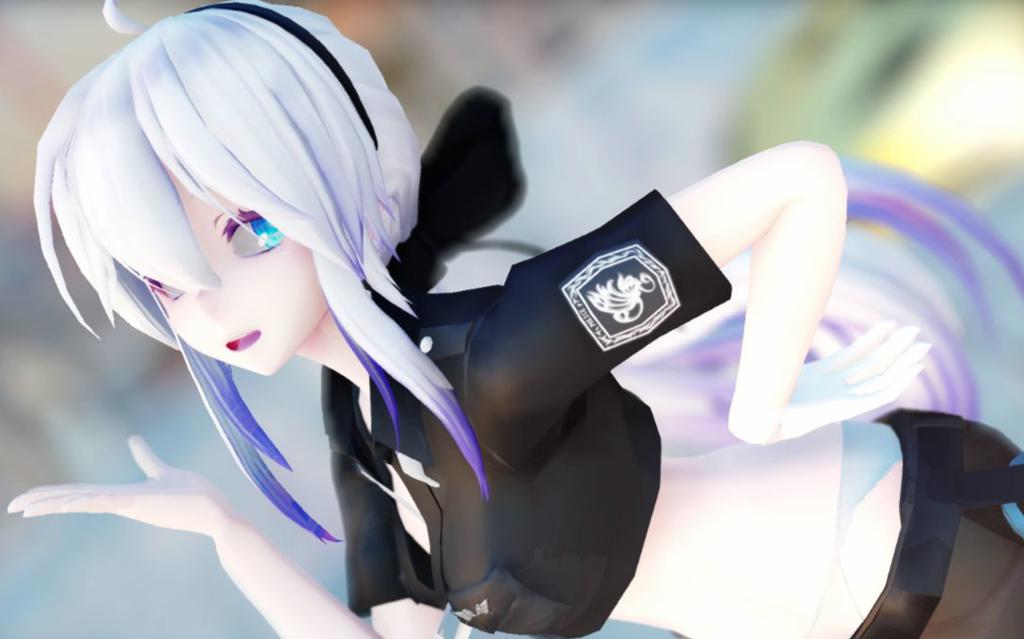 【mmd】你是要我呢~?还是要后面的车呢?