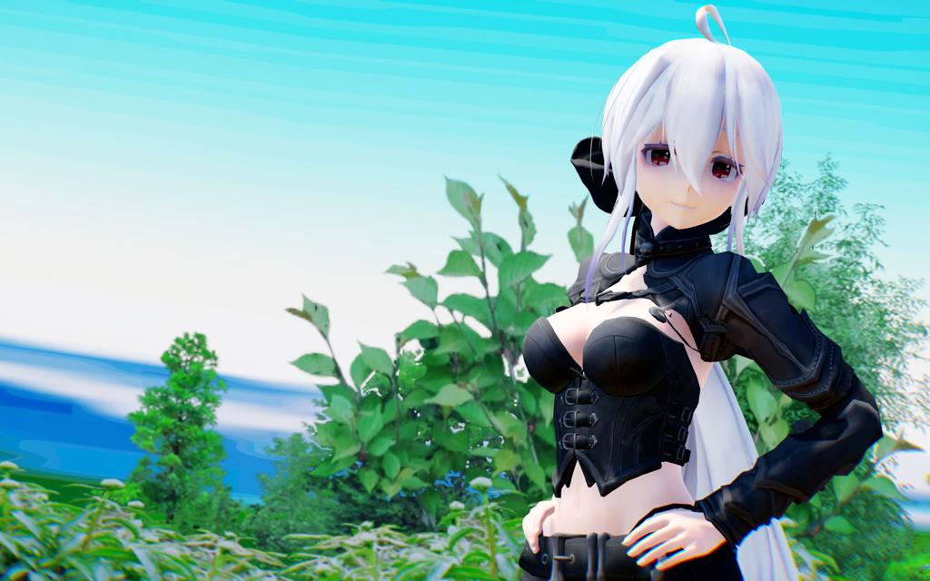 【mmd】love me if you can {haku}