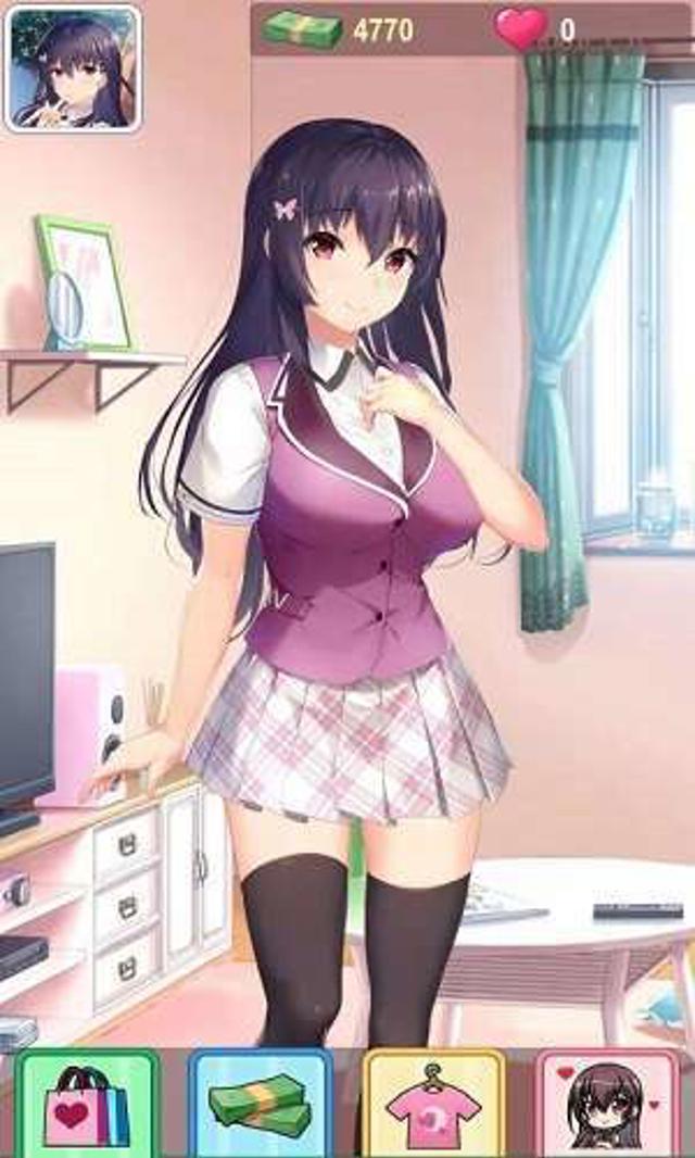 好感度满可以插人物的游戏