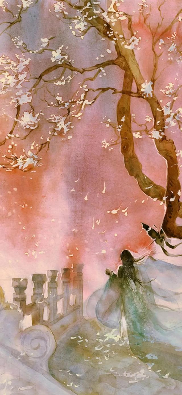 壁纸丨积石有玉,列松如翠!乔天涯&姚元琢漫图Get√