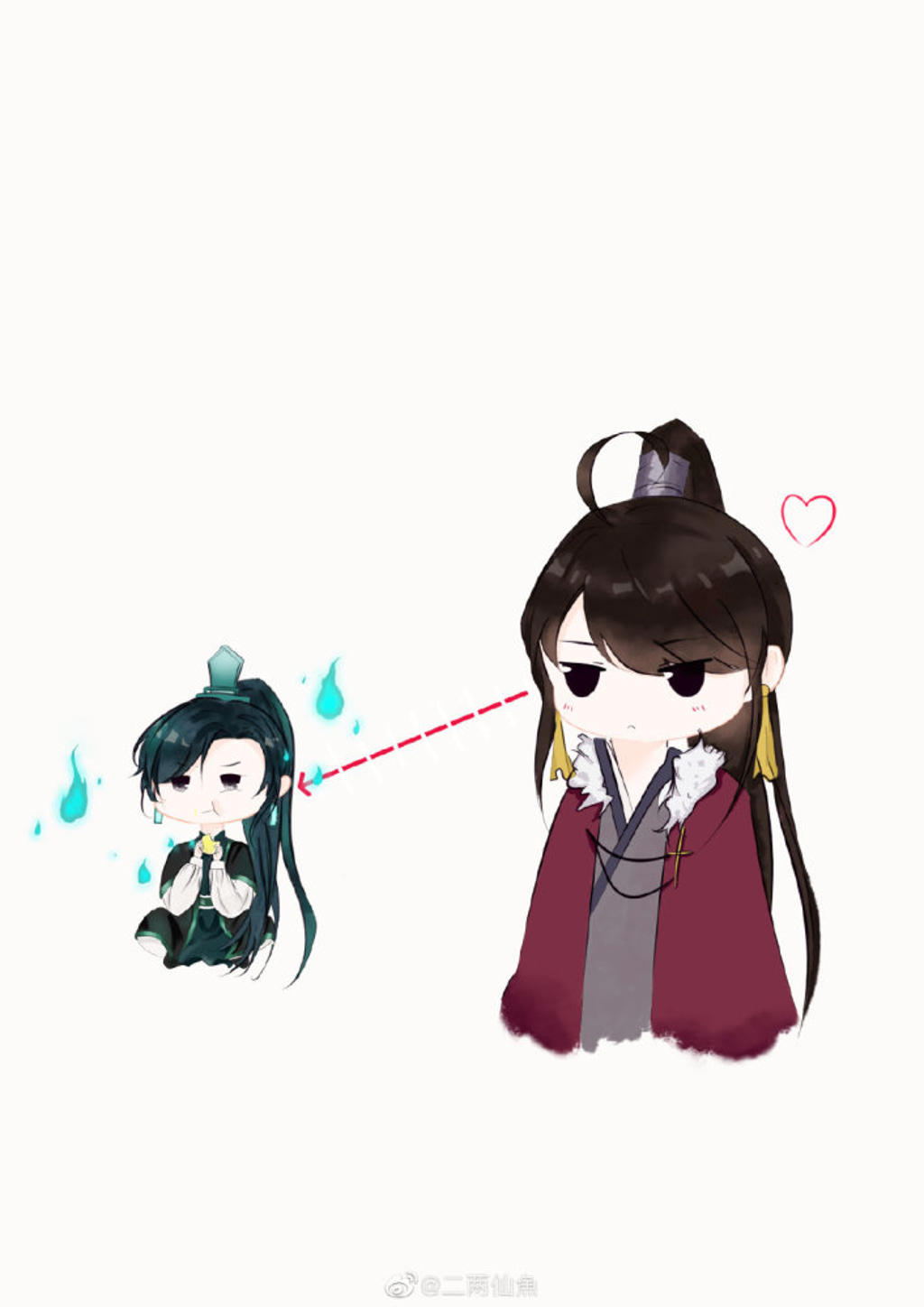 《天官赐福》谷戚cp,谷子长大后又是一部《杀破狼》呀