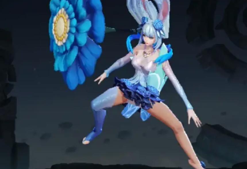 王者荣耀公孙离跪在地上