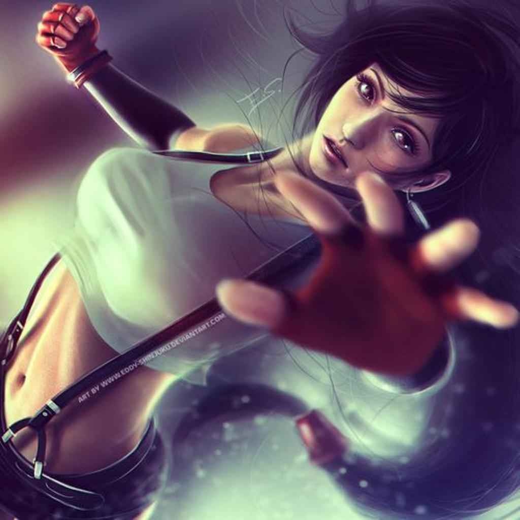 tifa lockhart wallpaper for ipad mini