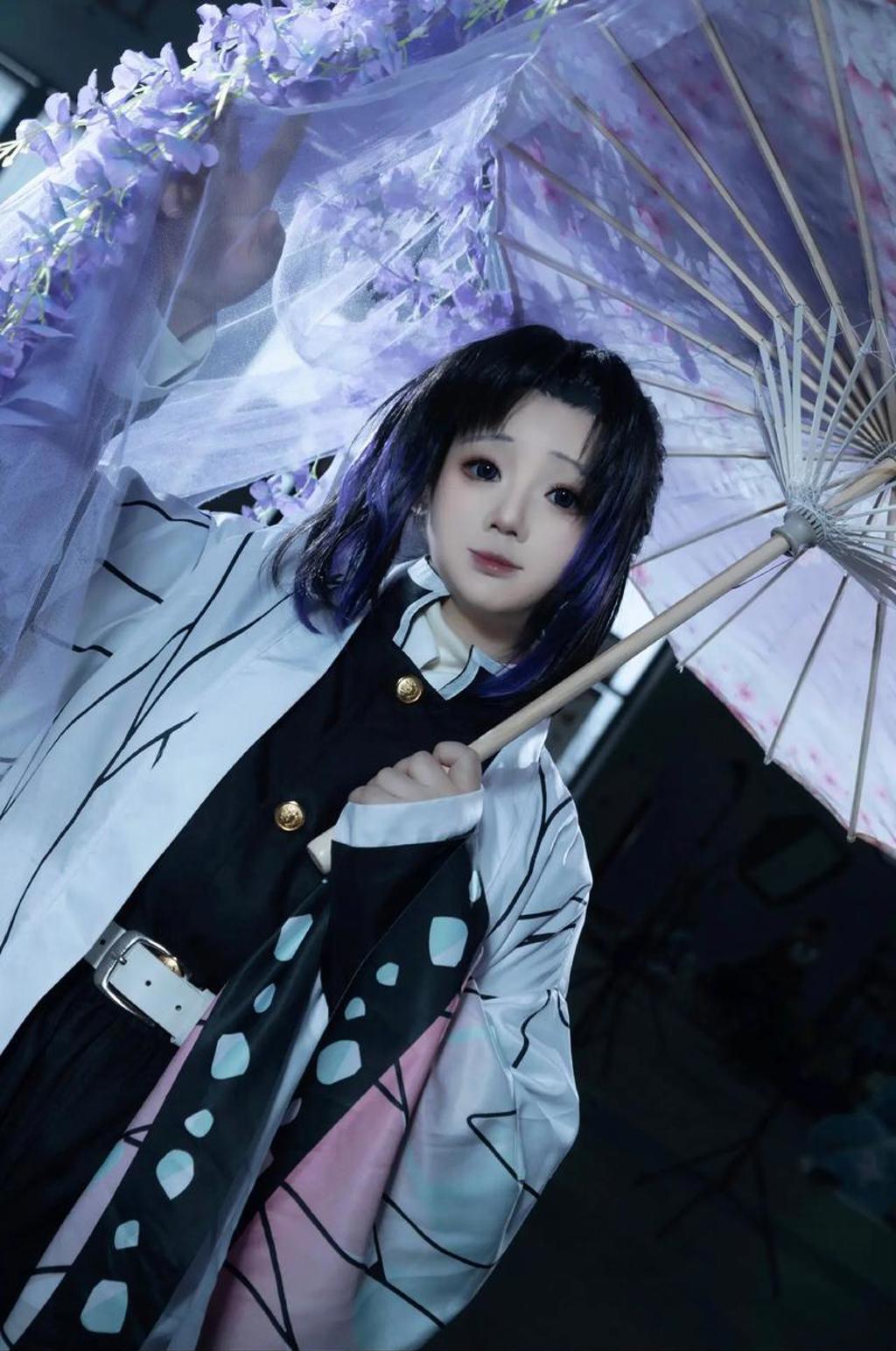 考斯普雷cosplay #场照 #鬼灭之刃#蝴蝶忍  喂, - 抖音